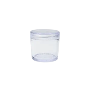 12 pièces Pot Plastique 20 g cap transparent