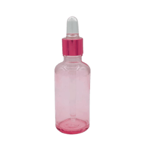 Flacon Pipette 100ml Rose Brillant Bague Rose