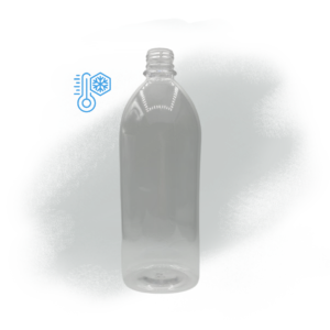 Bouteille alimentaire en plastique 1 Litre