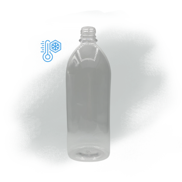 Bouteille alimentaire en plastique 1 Litre