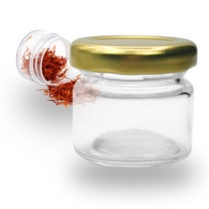 Pot en verre (safran) 2g