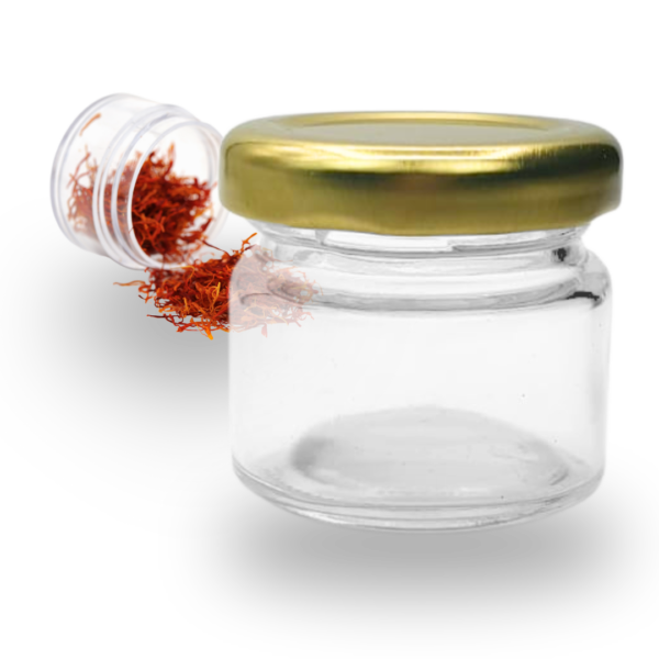Pot en verre (safran) 2g