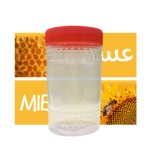 Pot plastique alimentaire (Miel) 1Kg