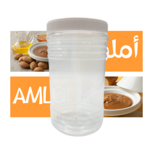 Pot plastique alimentaire (amlou) 500g