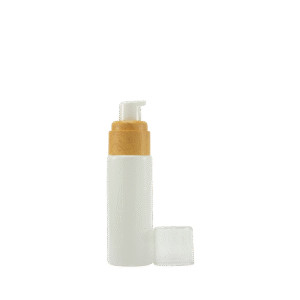 Flacon Laura Blanc Cap Bambou 30ml