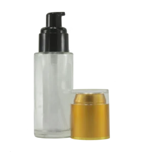 flacon lotion 50ml bouchon doré