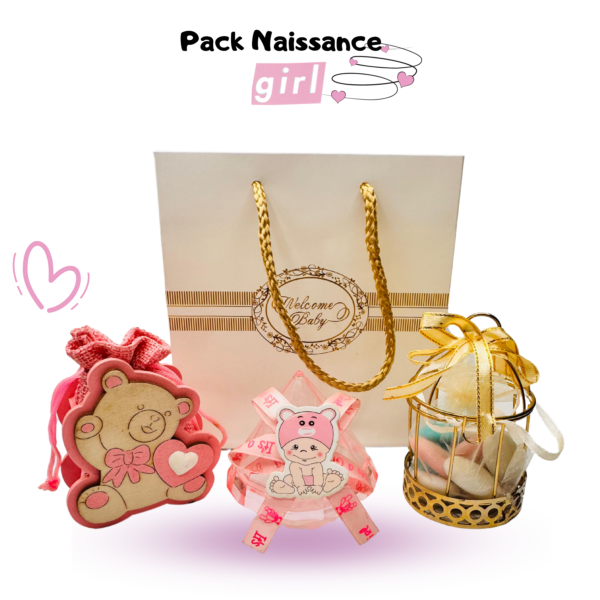 Pack Naissance Girl - Packarijing emballages en gros