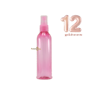 Pack de 12 spray rose transparent 60ml