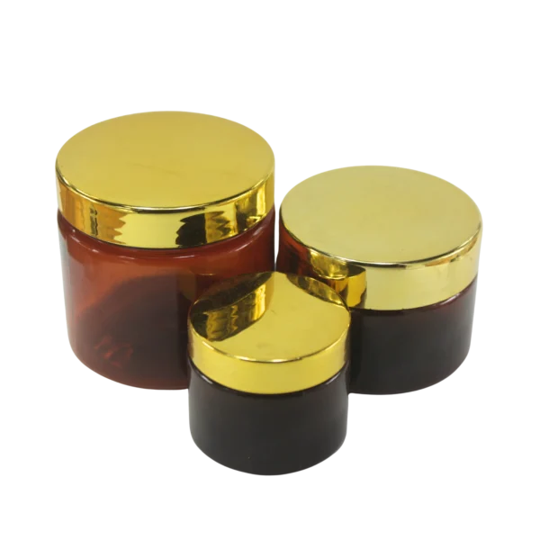 Pot Plastique Marron Cap Doré 150g – Image 4
