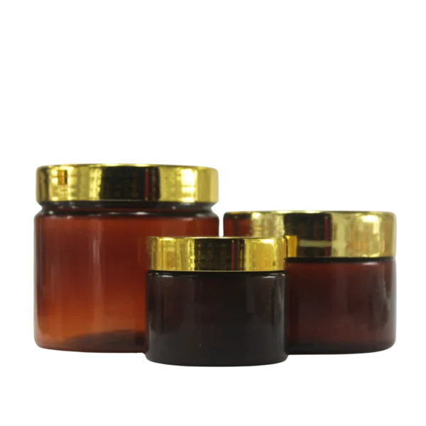 Pot Plastique Marron Cap Doré 150g – Image 3