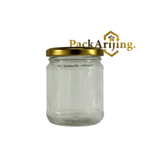 Pots en verre alimentaires avec couvercle doré – Pack’Arijing