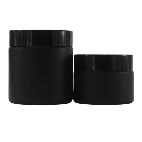 Pot en verre  Sablé Noir   50g – Image 3