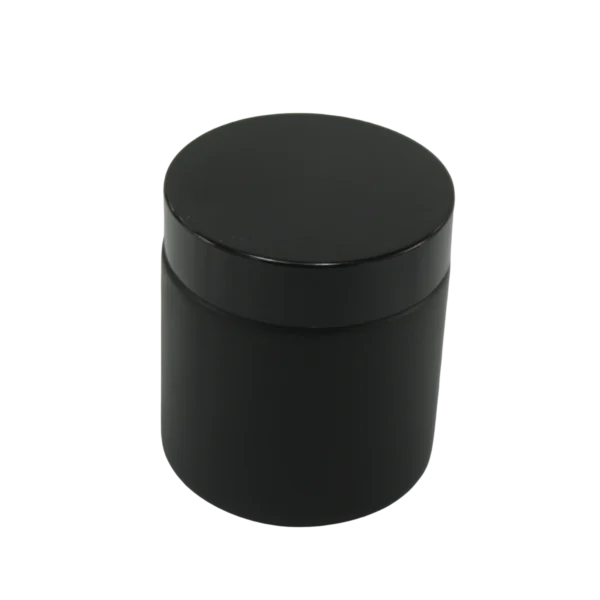 pot en verre noir 100g