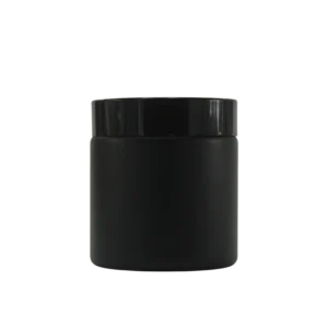 pot en verre noir 100g