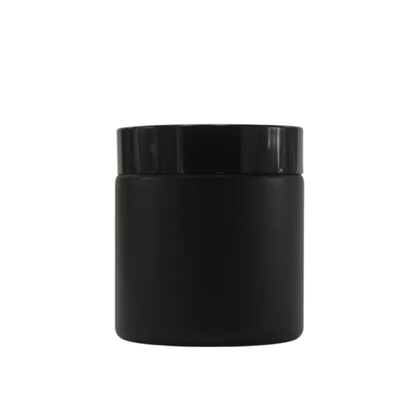 pot en verre noir 100g