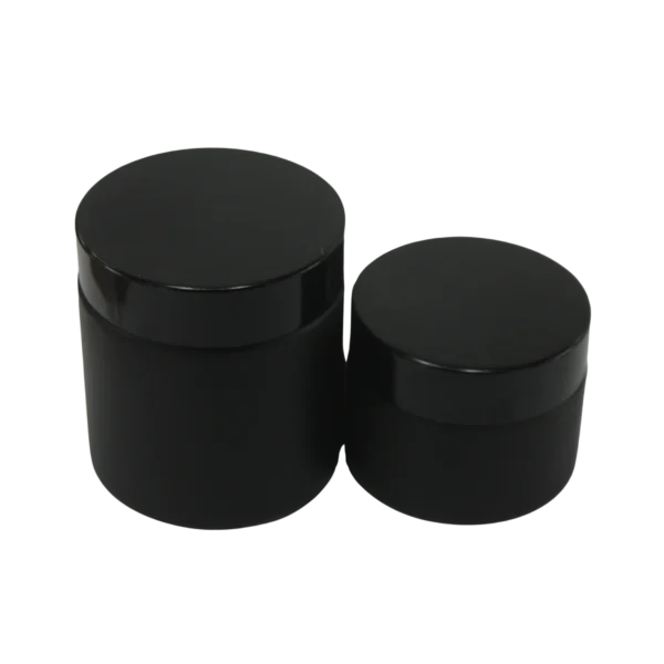 Pot en verre  Sablé Noir   50g – Image 4