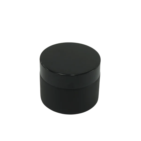 Pot en verre  Sablé Noir   50g – Image 2