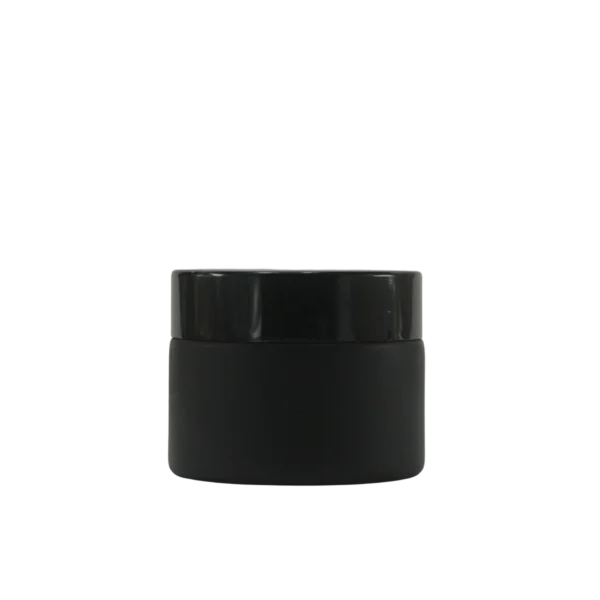 pot en verre noir 50g