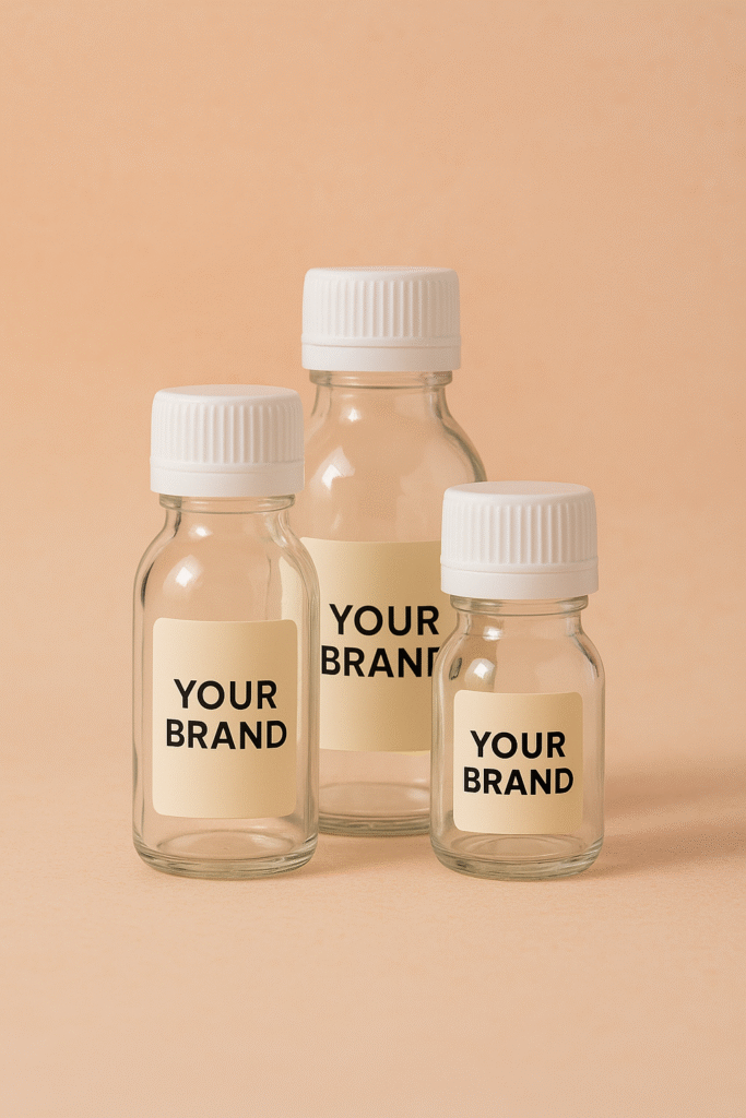 Bouteilles 30 60 et 125ml