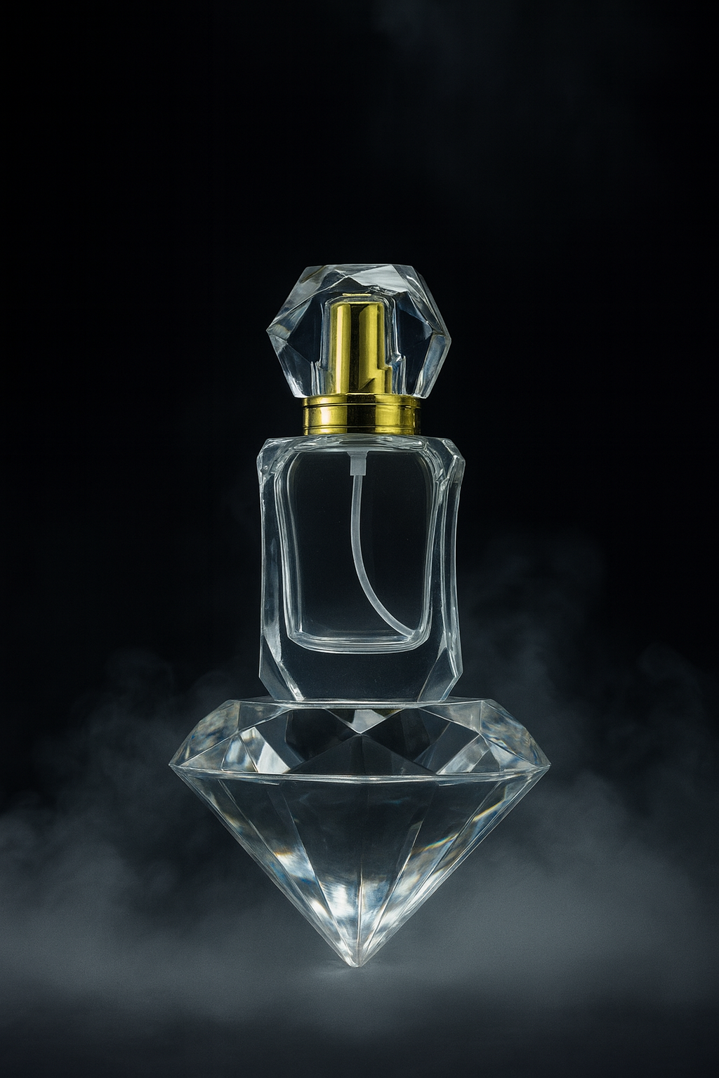 Flacon en verre Diamond Square - Pack'Arijing emballages