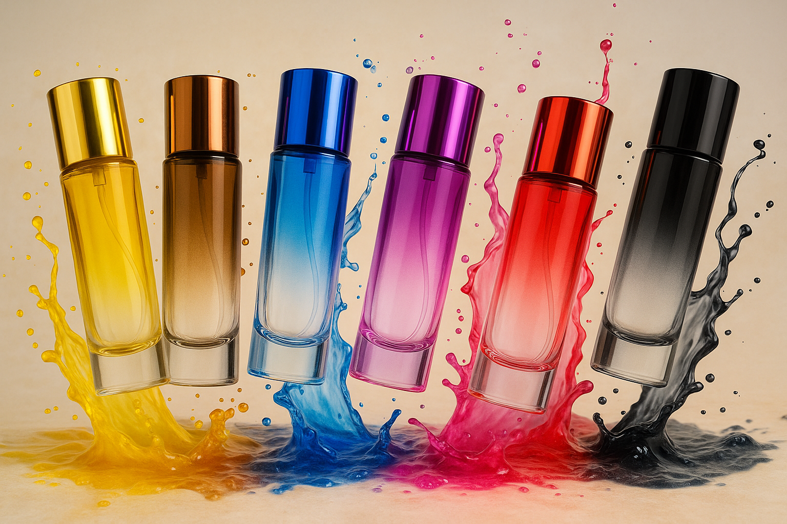 Flacon Parfum Menara Coloré - Pack'Arijing emballages