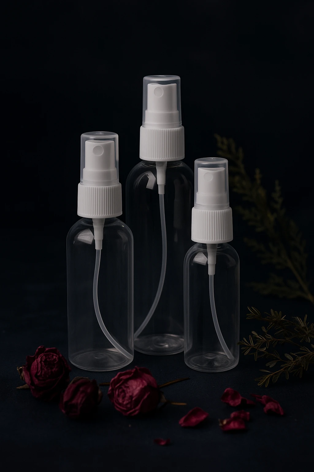 Flacons Spray 30 50 100ml transparent 