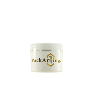 Pot plastique cosmétique blanc 50g