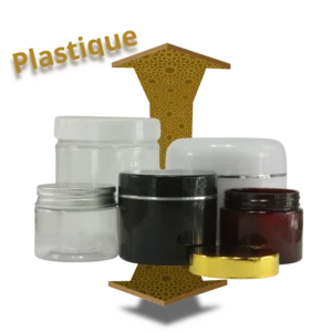 Pot Plastique cosmétique