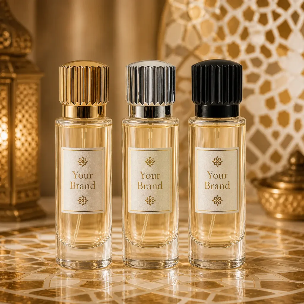 Flacon parfum strié luxe | PackArijing